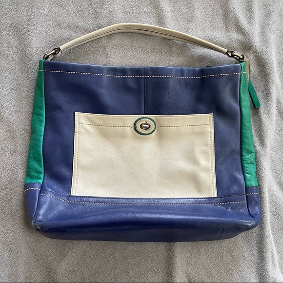 Coach Handbags - Coach colorblock coach purse